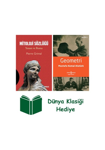 Mitoloji Sözlüğü + Geometri + Dünya Klasiği Hediye