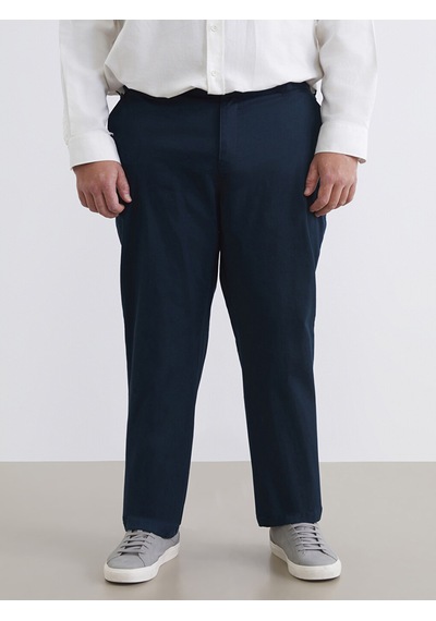 Lcwaıkıkı Classic Lacivert Büyük Beden Standart Kalıp Erkek Chino Pantolon