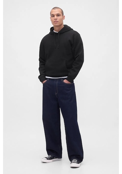 Gap V-frch Tonal Erkek Sweatshirt Siyah