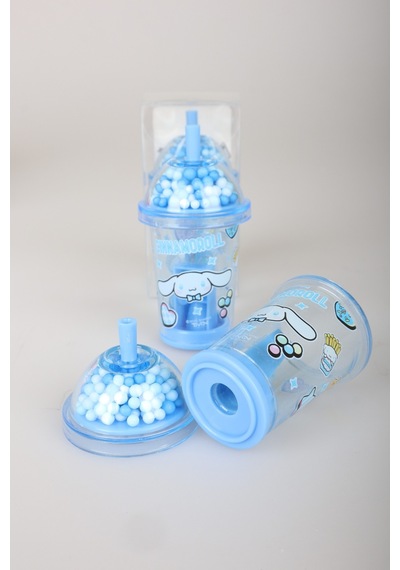 X Dekomus Lisanslı Cinnamoroll Tek Bıçaklı My Mug Boncuklu Kalemtraş Tek Adet