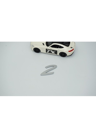 Dk Tuning Porsche 2 Rakamı 911 Gt2 Rs Bagaj Gri Yazı Logo Arma