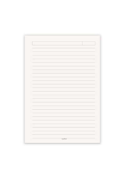 Etika Wings Journal 4'lü Çizgili A5 Defter Seti - Kraft Kapak Kahverengi