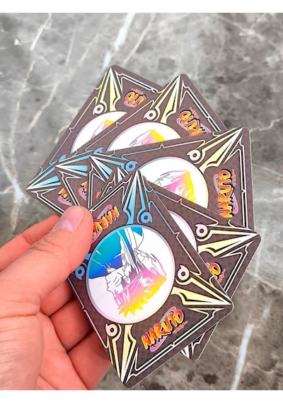 Naruto Kart Anime Naruto Kartları 2 Paket 10 Adet Sert Parlak Kart Özel Seri Diğer