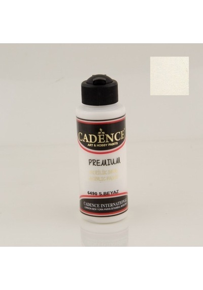 Cadence Akrilik Boya 120 Ml. 6490 S.Beyaz
