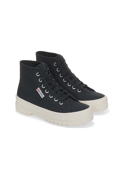 Superga 2341 Alpina Unisex Koyu Yeşil Bilekli Sneaker Koyu Yeşil-273