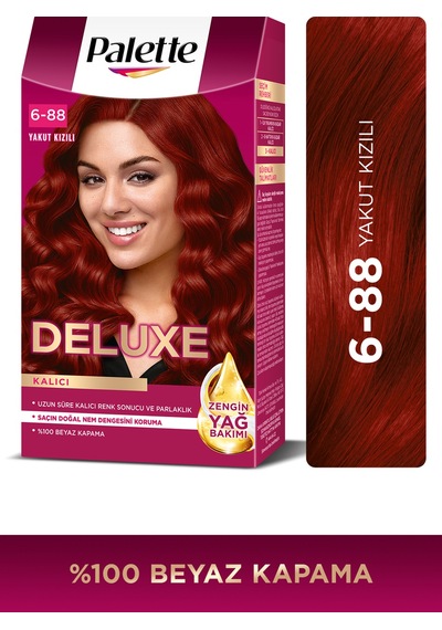 Schwarzkopf Palette Deluxe 6 - 888 Sonbahar Kızılı Saç Boyası