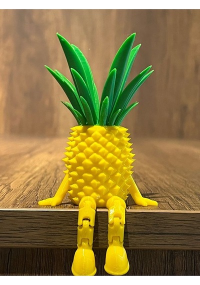 Ananas - Avakado Ayaklı Mini Çift