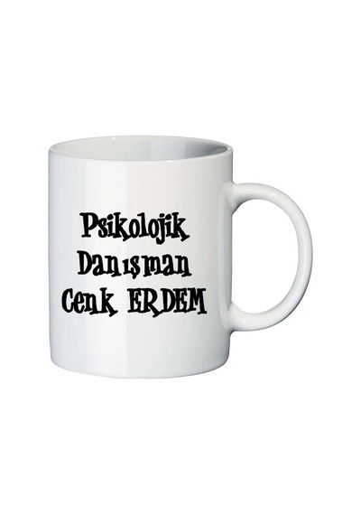 Psikolojik Danışman Hediyesi Isimli Kupa Bardak
