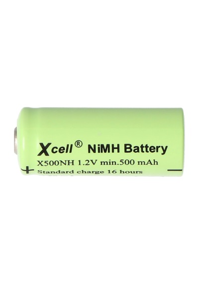 Accucell Lady Pil 50nh, Lr1, Boyut N Nimh Pil 500mah Kafa, Pozitif Kutup