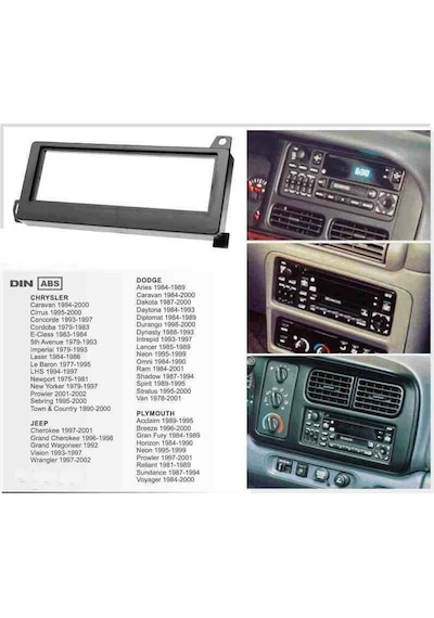 Grand Cherokee Teyp Çerçevesi Jeep Teyp Çerçevesi Chrysler Teyp N11.326