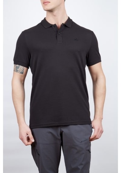 Alpinist Roc Erkek Polo T-Shirt Siyah (539325661)