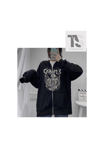 Tarzsokak Carnifex Tasarım Hırka Siyah