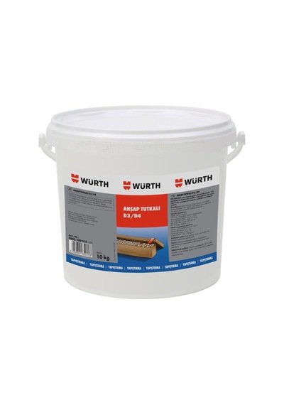 Würth D3/d4 Ahşap Tutkalı Beyaz 30kg: Nem Dirençli Ve Güçlü İç Mekan Bağlantıları