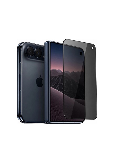 Privacy İphone Duo Katlanabilir Dış Kapak Ekranı Uyumlu 20 Anti-peep Hayalet Ekran Koruyucu