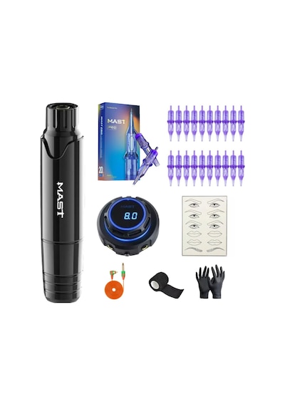 P10 Kalıcı Makyaj Seti Siyah Power Supply Cihaz Resimde Ki Ürünler Gönderilir-130795