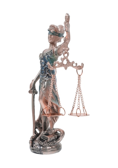 Lüks Adalet Tanrıçası Themis Adalet Heykeli Biblo Dekoratif Obje Ev Ofis Yeni Yıl Avukat Hediyesi