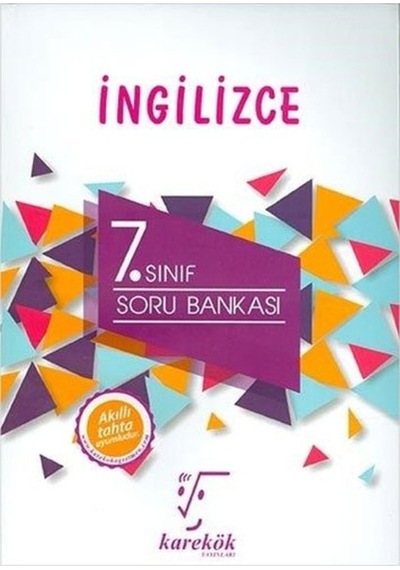 7 Sınıf İngilizce Soru Bankası Karekök Yayınları