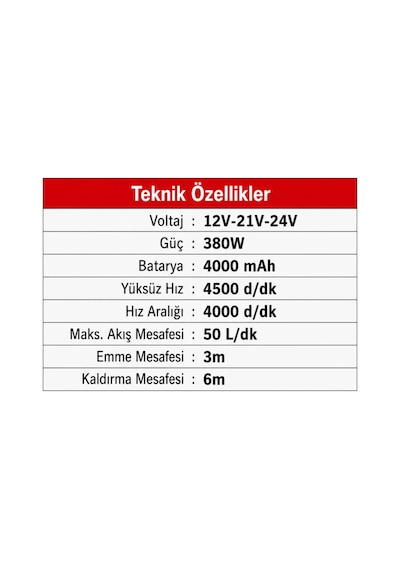 Cmc Akülü Mazot Ve Sıvı Aktarım Dıştan Çekme Pompa 12v-21v-24v