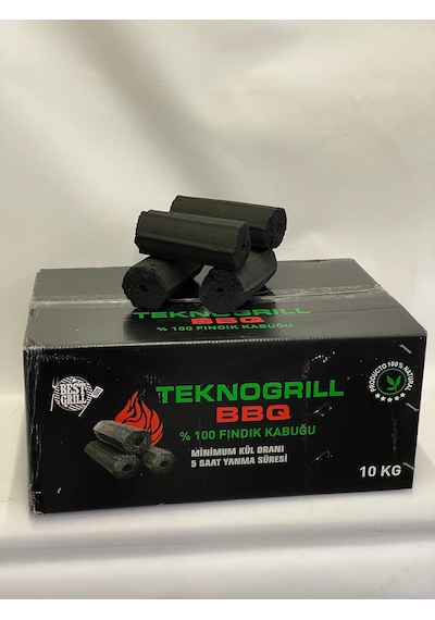 Narım Fındık Kabuğu Mangal Kömürü 10 Kg