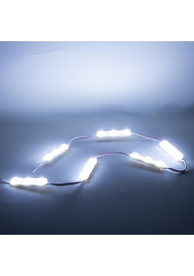 12v Parmak Lamba 3-ledli Samsung Led Beyaz 75 15 Mm