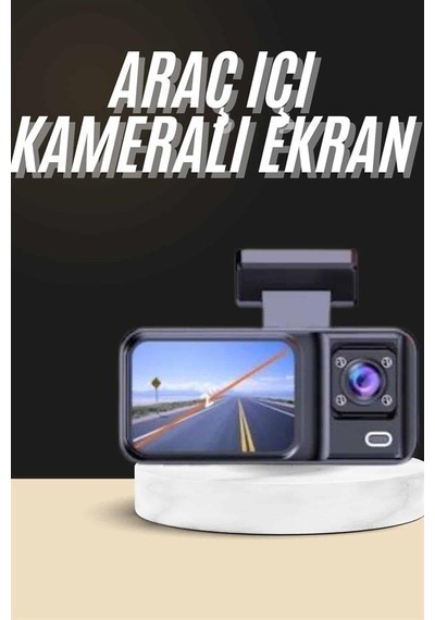 1080p Sürüş Kaydedici 2 İnç Araç Araba Ön İç Arka Dvr Ips Ekran 37994163