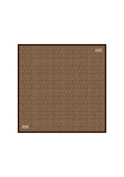 La Boutique Sura İpek Eşarp - Sonbahar-kış- 90 X 90 -asm2817 Kahverengi
