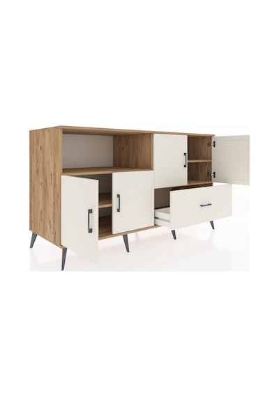 Kronos Konsol 4 Raflı Tek Çekmeceli 4 Kapaklı 176x59x99 Çam-aytaş Çam-aytaşı Kronos Konsol 4 Raflı Tek Çekmeceli 4 Kapaklı 176x59x99 Çam-aytaş Çam-aytaşı