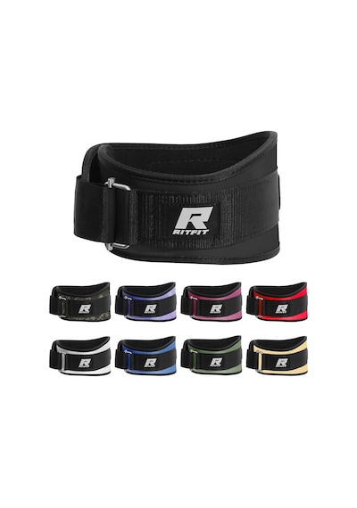 Weight Lifting Belt - Great For Squats, Lunges, Deadlift, Thrusters - Men And Women - 6 Inch Black/camouflage