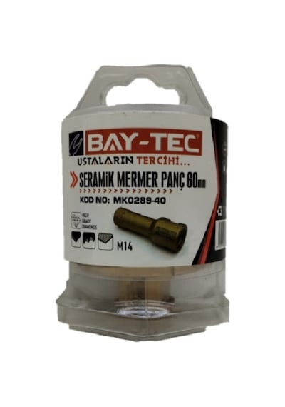 Bay-tec Mk0289-40 Seramik Mermer Delme Panç 60 Mm