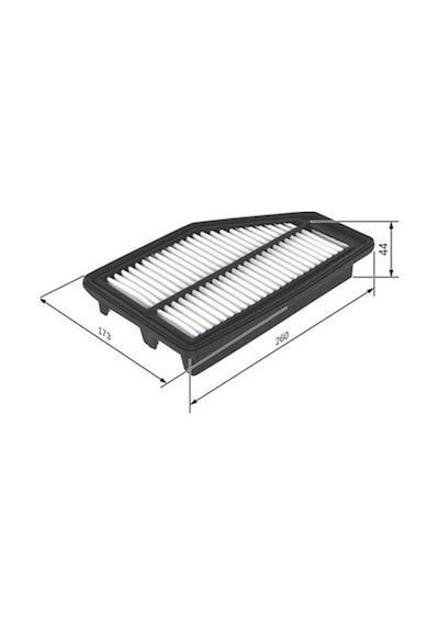 Honda Crv 2.0 Benzinli Hava Filtresi 2007-2012 Bosch