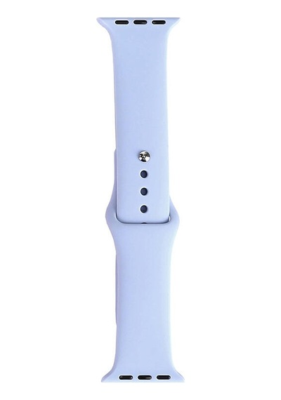 Mobilteam Watch 7 45mm Band Serisi Klasik Kordon Silikon Strap Kayış-light Lavender