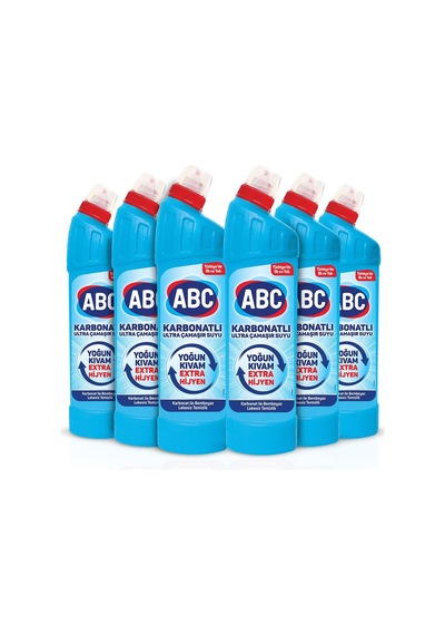 Karbonatlı Ultra Çamaşır Suyu 750 Ml 6'lı Diğer