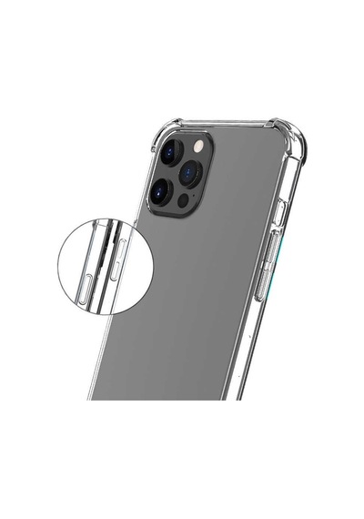 Apple Uyumlu iPhone 14 Pro Max Uyumlu Zore Nitro Anti Shock Silikon-renksiz Renksiz -