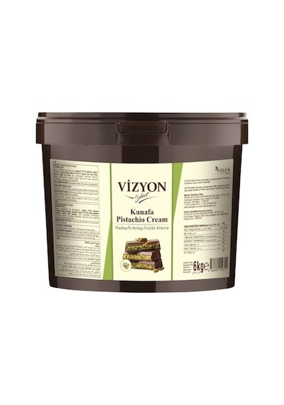 Vizyon Select Kadayıflı Antep Fıstık Kreması 6kg