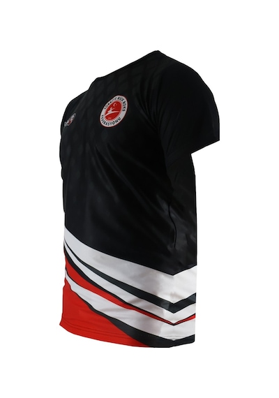 Dragondo Tx8596 Kick Boks Tişört Dijital Baskılı Kick Boxing Tshirt Siyah