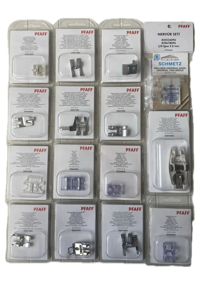 Pfaff 15'li Ayak Seti - Uyumlu Modeller İçin Açıklama Kısmına Bakınız.