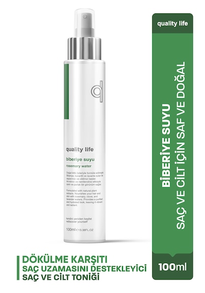 Quality Life Saf Biberiye Suyu 100 ML