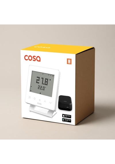 Akıllı Oda Termostatı Kablosuz Kombi Kontrolü V5 Beyaz Diğer