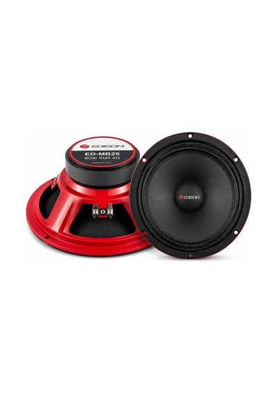Edison Ed-mb25 Mid-bass Hoparlör, 150 Watt Rms, 450 Watt Maksimum, 4 Ohm, 96 Db, 25 Cm, Oto Ses Sistemleri İçin