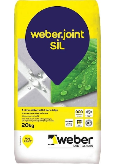 Weber Joint Sil Beyaz 20 KG Derz Dolgu