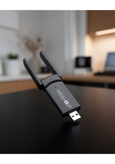 Usb 3.0 Kablosuz Adaptör 2.4ghz Ve 5ghz Model: Uuczzzwifiadaptör-1