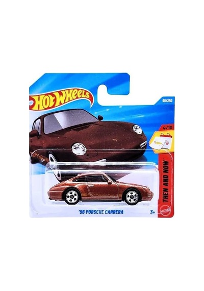 Hot Wheels '96 Porsche Carrera - Then And Now Serisi Metal Oyuncak Araba Çok Renkli