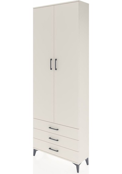 Arges Dolap 5 Raflı 3 Çekmeceli 2 Kapaklı 88x30x243 Aytaşı-ay... Aytaşı