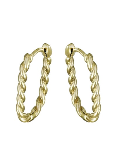 Altın Halka Küpe T074478 Sarı Altın
