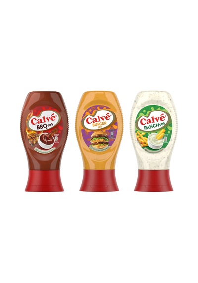 Calve Bbq - Burger - Ranch Sos 3 Lü Karma Paket