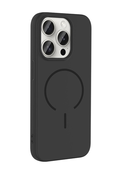 Apple Uyumlu iPhone 15 Pro Kılıf M-safe Şarj Özellikli Zore Meta Kapak 1