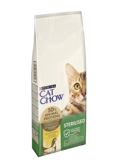 Kısırlaştırılmış Tavuklu Yetişkin Kedi Maması 15 Kg