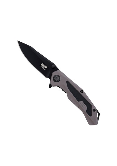 Smith Wesson M&p M2.0 Ultraglıde Tı Aluminum Rubberized Drop Point Kamp Çakı 1100041 Siyah
