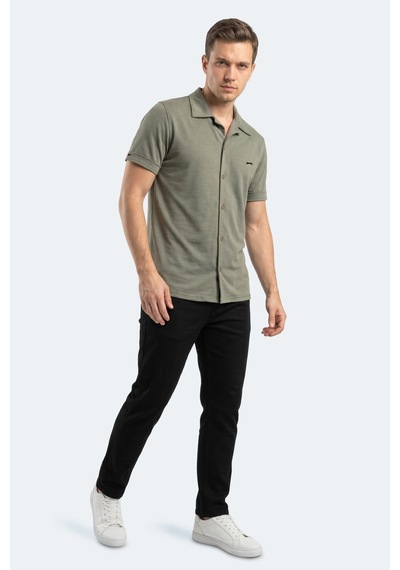 Slazenger Katelın Erkek Haki Gömlek