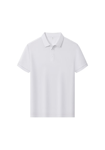 New Performance.arw98183.serintutan-antibakteriyel-yüksek Kalite.çıtçıtlı Polo T.shirt Beyaz